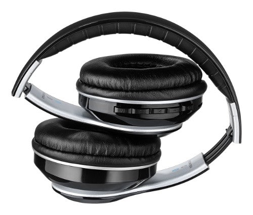 Adesso Xtream P500 Headset Wired & Wireless Head-band Calls/Music Bluetooth Black, Silver