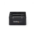 StarTech.com SDOCK2U33 storage drive docking station USB 3.2 Gen 1 (3.1 Gen 1) Type-B Black