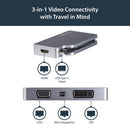 StarTech.com CDPVDHDMDPSG USB graphics adapter 3840 x 2160 pixels Gray