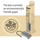 CLUB3D CAC-1510-A video cable adapter 9.84" (0.25 m) USB Type-C DVI-D Gray