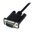 StarTech.com SCNM9FM2MBK serial cable Black 78.7" (2 m) DB-9