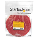StarTech.com HKLP50RD cable tie Hook & loop cable tie Nylon Red 1 pc(s)