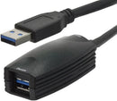 4XEM 4X3302A17M USB cable USB 3.2 Gen 1 (3.1 Gen 1) 275.6" (7 m) USB A Black