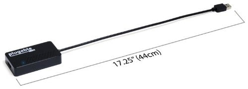 Plugable Technologies UGA-2KHDMI video cable adapter USB Type-A HDMI Black