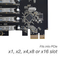 Siig LB-US0514-S1 interface cards/adapter Internal USB 3.2 Gen 1 (3.1 Gen 1)