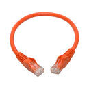 Tripp Lite N201-001-OR networking cable Orange 11.8" (0.3 m) Cat6 U/UTP (UTP)