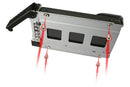 Icy Dock MB991TRAY-B drive bay panel Black, Silver
