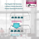 TP-Link TL-SG1005P network switch Unmanaged Gigabit Ethernet (10/100/1000) Power over Ethernet (PoE) Black