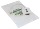 Plugable Technologies MDPM-VGAF video cable adapter Mini DisplayPort VGA (D-Sub) White
