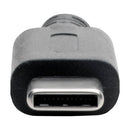 Tripp Lite U460-004-4AB interface hub USB 3.2 Gen 2 (3.1 Gen 2) Type-C 5000 Mbit/s Black