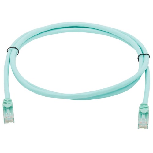 Tripp Lite N261-005-AQ networking cable Turquoise 59.8" (1.52 m) Cat6a U/UTP (UTP)