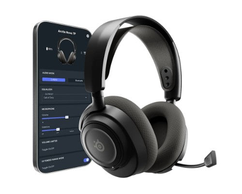 Steelseries Arctis Nova 7P Wireless Gen 2 Headset Wired & Wireless Head-band Gaming USB Type-C Bluetooth Black