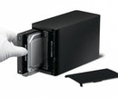 Buffalo LinkStation 220 NAS Marvell Armada 370 0.25 GB DDR3 8 TB HDD Black