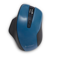 Verbatim 70244 mouse Right-hand RF Wireless Blue LED 1600 DPI