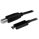 StarTech.com USB2CB1M USB cable USB 2.0 39.4" (1 m) USB C USB B Black