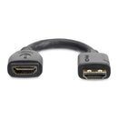 StarTech.com HD2MF6INL HDMI cable 5.98" (0.152 m) HDMI Type A (Standard) Black