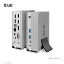 CLUB3D CSV-1568 laptop dock/port replicator Docking USB 3.2 Gen 2 (3.1 Gen 2) Type-C Metallic
