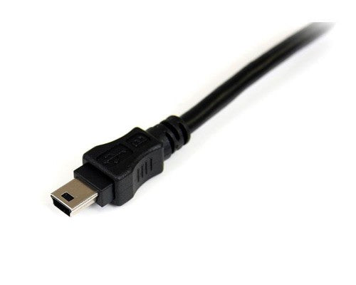 StarTech.com USB2HABMY1 USB cable 11.8" (0.3 m) USB A Mini-USB B Black
