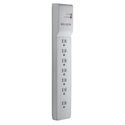 Belkin BE107000-07-CM surge protector White 7 AC outlet(s) 83.9" (2.13 m)