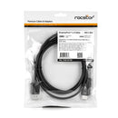 Rocstor Y10C127-B2 video cable adapter 70.9" (1.8 m) DisplayPort HDMI Black