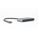 Rocstor Y10A200-A1 interface hub USB 3.2 Gen 1 (3.1 Gen 1) Type-C Black