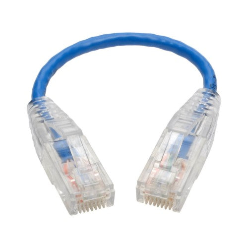 Tripp Lite N201-S6N-BL networking cable Blue 5.91" (0.15 m) Cat6 U/UTP (UTP)
