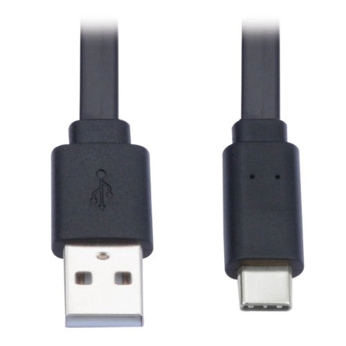 Tripp Lite U038-003-FL USB cable USB 2.0 36" (0.914 m) USB A USB C Black