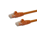 StarTech.com N6PATCH7OR networking cable Orange 82.7" (2.1 m) Cat6 U/UTP (UTP)