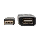 Tripp Lite U026-025 USB cable USB 2.0 300" (7.62 m) USB A Black