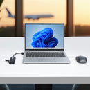 StarTech.com H5A4A-USB-HUB interface hub USB 3.2 Gen 1 (3.1 Gen 1) Type-A 5000 Mbit/s Black