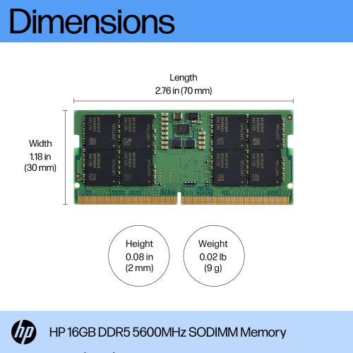 HP 16GB DDR5 5600 SODIMM Memory