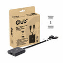 CLUB3D CAC-1335 video cable adapter 39.4" (1 m) HDMI + USB DisplayPort Black