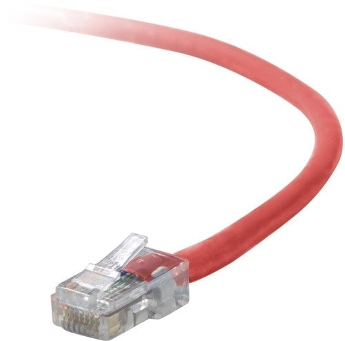 Belkin Cat5e Patch Cable, 10ft, 1 x RJ-45, 1 x RJ-45, Red networking cable 118.1" (3 m)