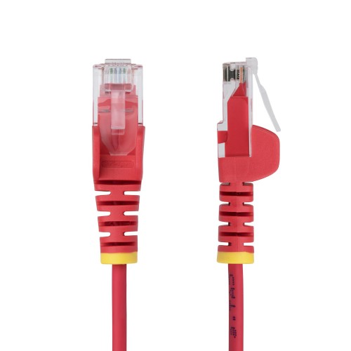 StarTech.com N6PAT3RDS networking cable Red 35.4" (0.9 m) Cat6 U/UTP (UTP)