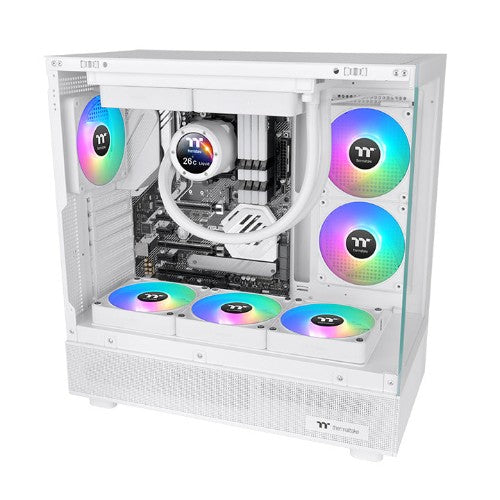 Thermaltake CL-F194-PL12SW-A computer cooling system Computer case Fan 4.72" (12 cm) White 3 pc(s)