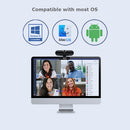 Adesso CyberTrack H7 webcam 4 MP 2560 x 1440 pixels USB 2.0 Black