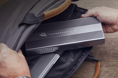 OWC Thunderbolt Go Dock Docking Thunderbolt 4 Gray