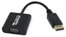 Plugable Technologies DPM-VGAF video cable adapter DisplayPort VGA (D-Sub) Black