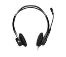 Logitech 981-000836 headphones/headset Wired Head-band Calls/Music USB Type-A Black