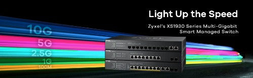 Zyxel XS1930-10 network switch Managed L3 10G Ethernet (100/1000/10000) Black