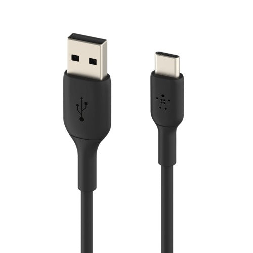 Belkin CAB001BT3MBK USB cable 118.1" (3 m) USB A USB C Black