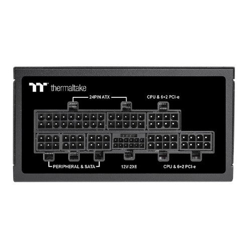 Thermaltake Toughpower SFX Platinum 850W power supply unit 24-pin ATX CFX Black