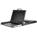 StarTech.com RKCONS17HD rack console 17.3" 1920 x 1080 pixels Steel Black 1U