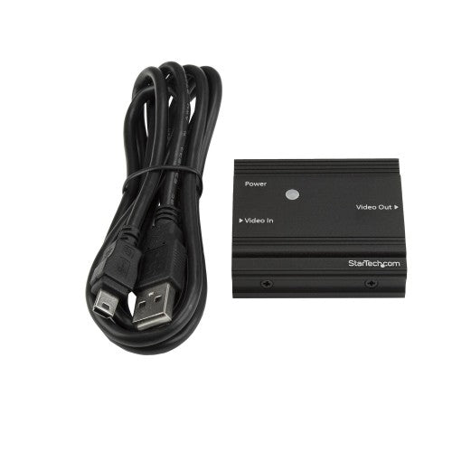StarTech.com HDBOOST4K AV extender AV repeater Black