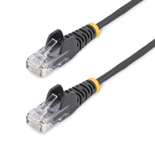 StarTech.com N6PAT6INBKS networking cable Black 7.87" (0.2 m) Cat6 U/UTP (UTP)