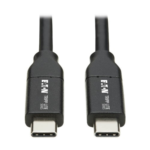 Tripp Lite U040-C3M-C-5A USB cable USB 2.0 118.1" (3 m) USB C Black