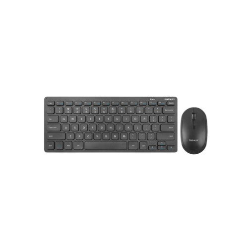 Macally RFCOMPACTKEYCB keyboard Mouse included Universal RF Wireless QWERTY English Black
