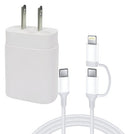 4XEM 4X25W2N1KIT3 mobile device charger Universal White AC Fast charging Indoor