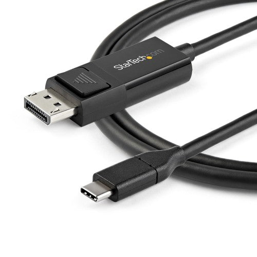 StarTech.com CDP2DP1MBD video cable adapter 39.4" (1 m) DisplayPort USB Type-C Black
