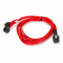 Rocstor Y10C872-RD SATA cable 39.4" (1 m) SATA 7-pin Black, Red